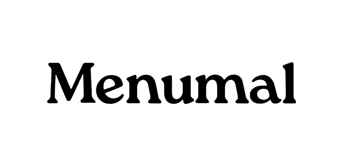 Menumal Logo nero