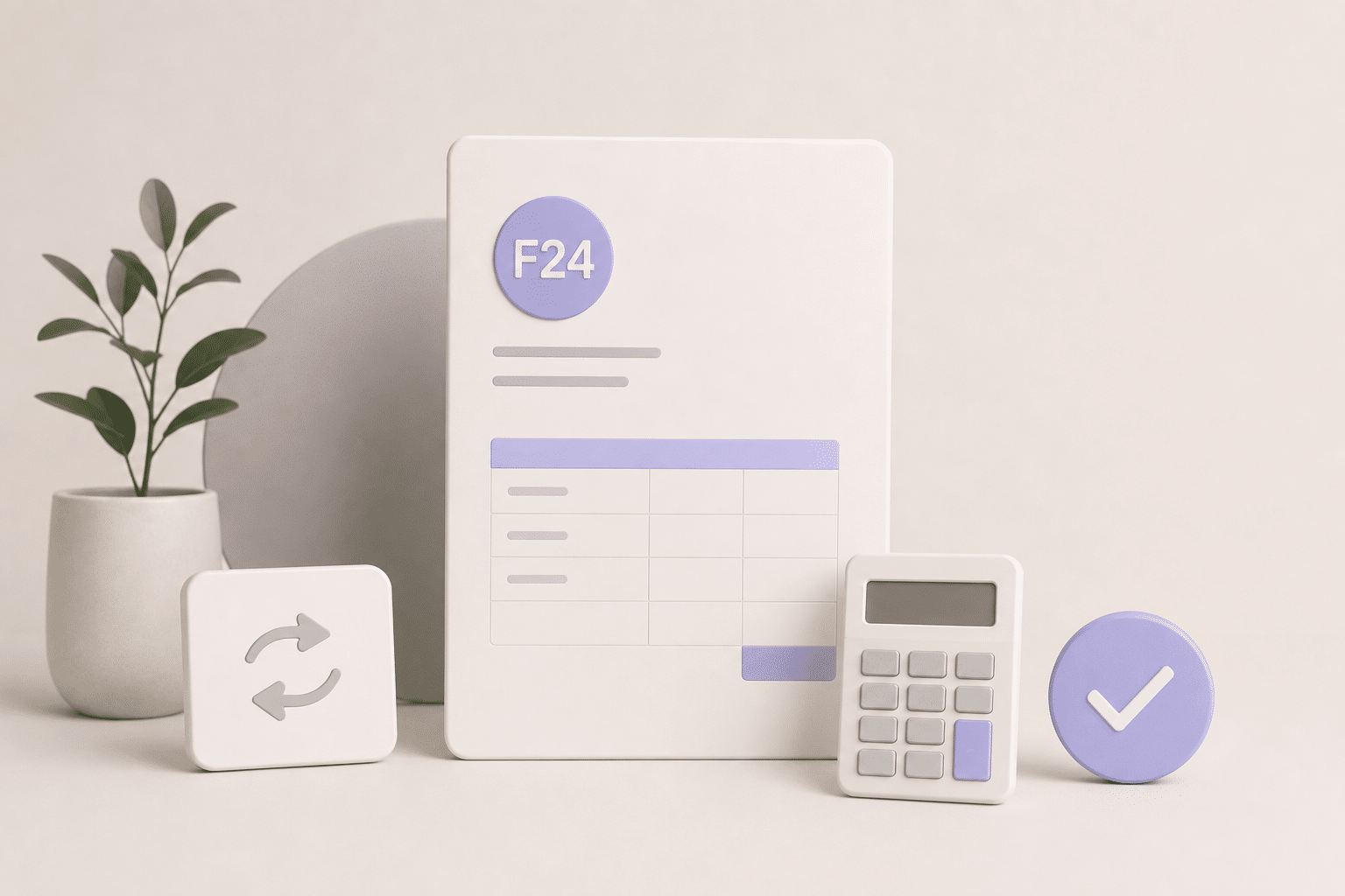 F24 con credito in compensazione